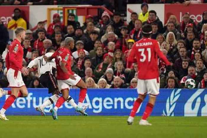 Gary Neville highlights two Nottingham Forest mistakes for Marcus Rashford Man Utd goal
