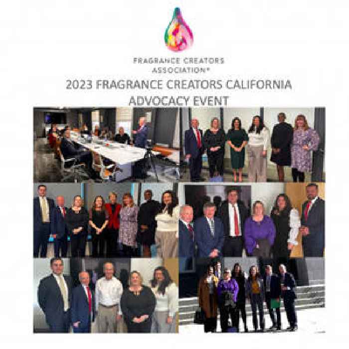 Fragrance Creators Holds a Three-Day California Advocacy Event Engaging Members of the California Legislature and Air Resources Board