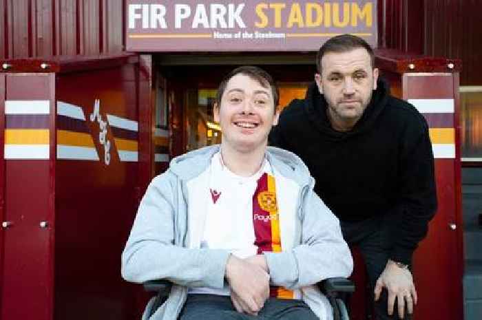 Lifelong Motherwell fan's dream of playing for the jersey realised as he joins club's powerchair team
