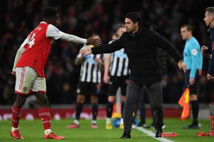 Eddie Nketiah has already sent clear transfer message to Mikel Arteta as Arsenal policy succeeds