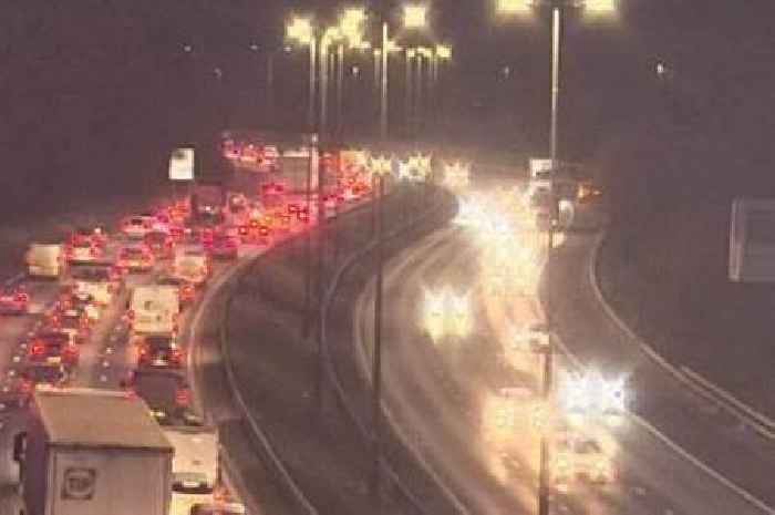 Heavy traffic on M4 as crash shuts city centre road - live updates