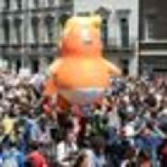 Trump blimp re-inflated by London museum in an attempt to preserve it for years to come