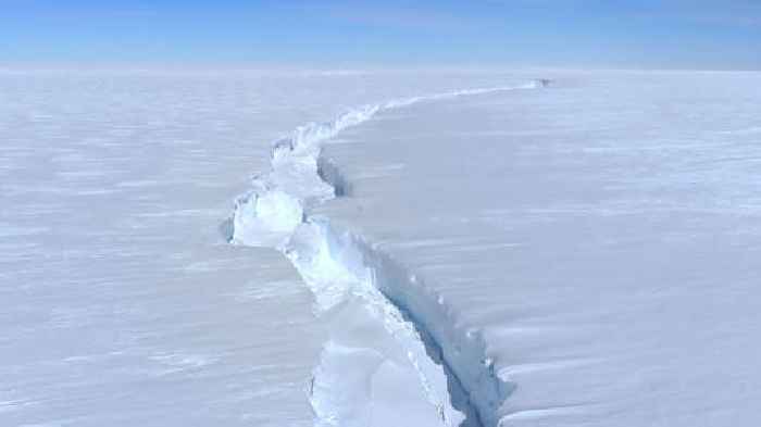Iceberg larger than London breaks off Brunt