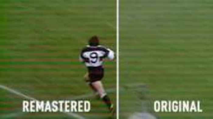 Rugby's 'greatest' try as you've never seen before