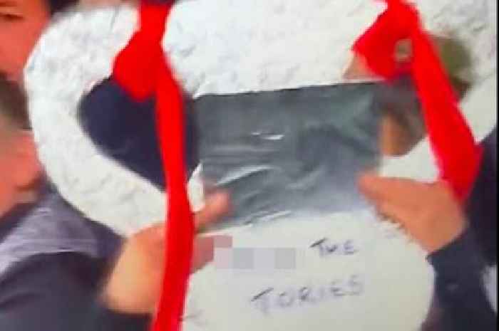 'Magic of the FA Cup' sees BBC accidentally show Wrexham fan's 'f*** the Tories' sign