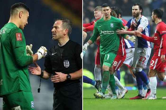 'Racist abuse' leaves Birmingham goalkeeper 'shaken up' as FA Cup clash halted