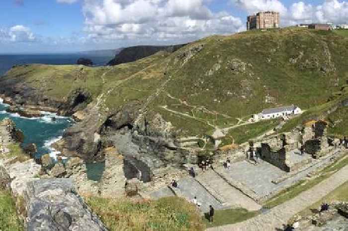 Tintagel Castle in Cornwall named UK's second most romantic place for Valentine's Day