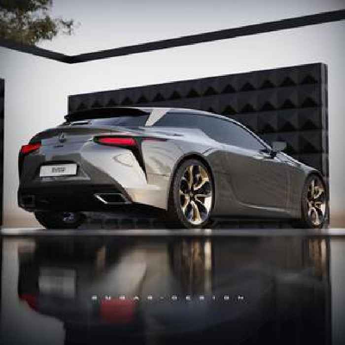 Lexus LC 500 ‘Shooting Brake’ Shows L-Shaped Digital Finesse With V8 Grunt