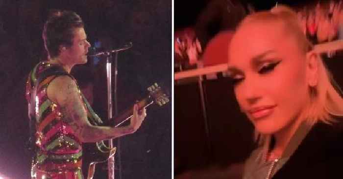 Gwen Stefani Rocks Out At Harry Styles' Concert — See Pics!