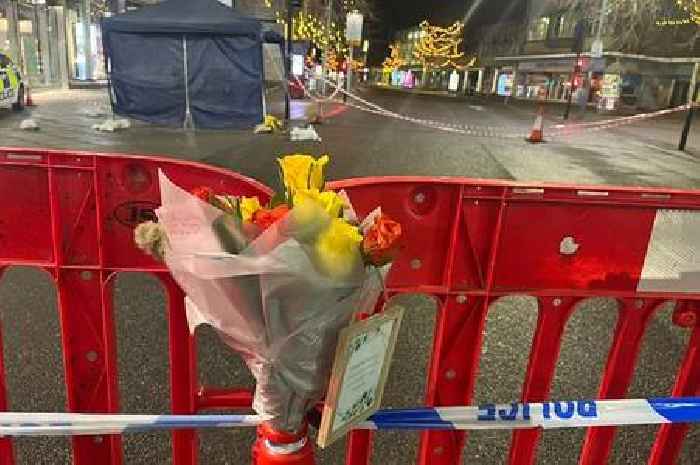 Exeter murder investigation: Poignant floral tribute left on Sidwell Street
