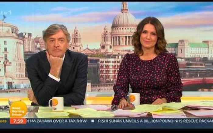 Susanna Reid halts ITV Good Morning Britain over Richard Madeley blunder as he fears he'll be 'sued'