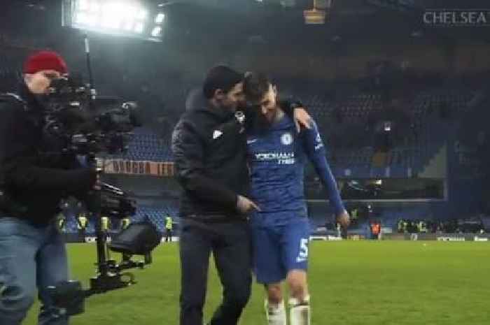 Arsenal fans dig out old video that proves Arteta's love for Jorginho three years ago