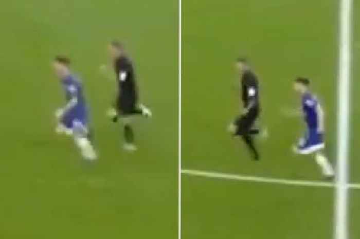 Man Utd fans mock Arsenal with video of Jorginho being outpaced by '57-year-old referee'