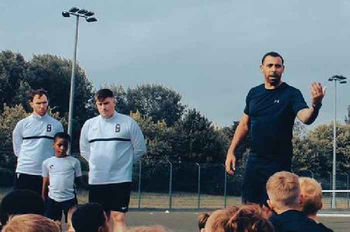 West Ham legend Anton Ferdinand launches inclusive grassroots football club for young people in Leicester