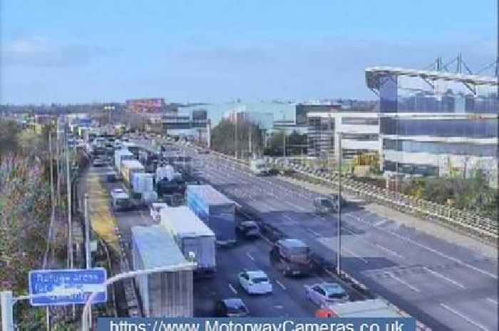 Live updates - M6 multi-vehicle crash sees three lanes closed as queues build