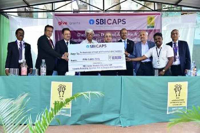 SBICAPS Joins Hands with APD to Provide Free Assistive Devices to 300 People with Special Needs in Bengaluru