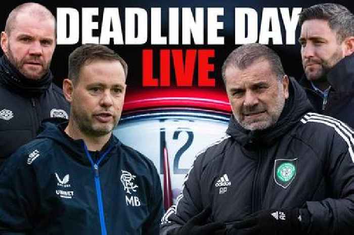 Transfer deadline LIVE as Rangers and Celtic plus Aberdeen, Hearts and Hibs make final signings