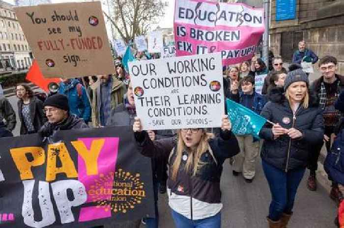 Bristol teachers say schools have been stripped bare as they demand fairer pay during strike