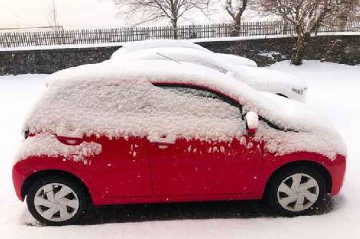 Exact time hours of snow forecast to arrive in Leicester according to BBC