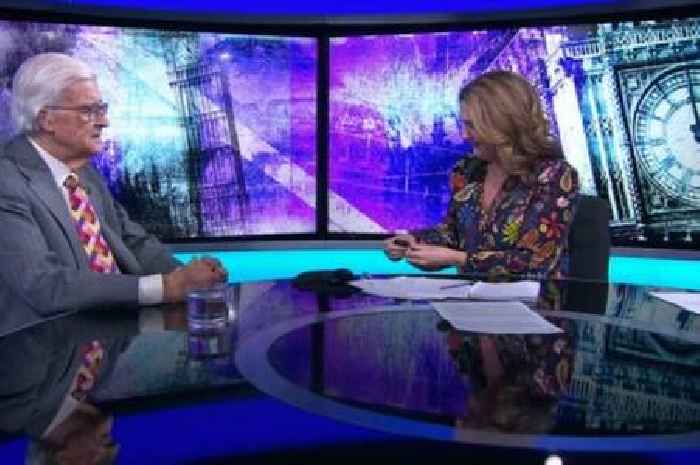 BBC Newsnight chaos after guest's phone rings four times and Victoria Derbyshire confiscates it