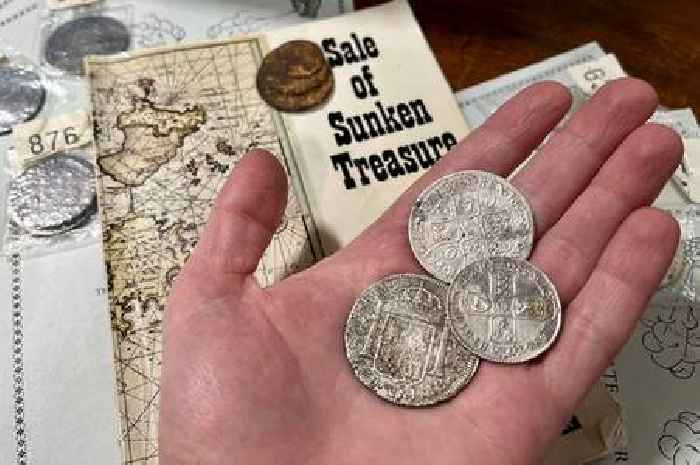 Isles of Scilly shipwreck coins bought by diver who found them at auction