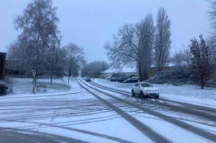 UK weather charts show snow set to fall over Somerset next week as Met Office predicts cold snap