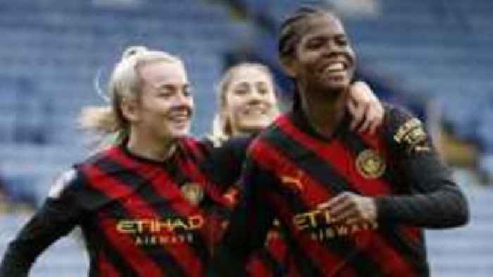 Man City see off Leicester to go third in WSL