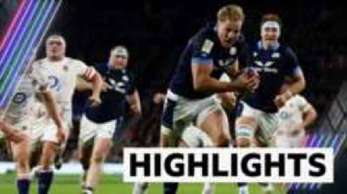 Scotland beat England in Twickenham thriller