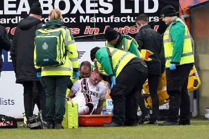 Major Stoke City injury blow as Josh Tymon rushed to hospital