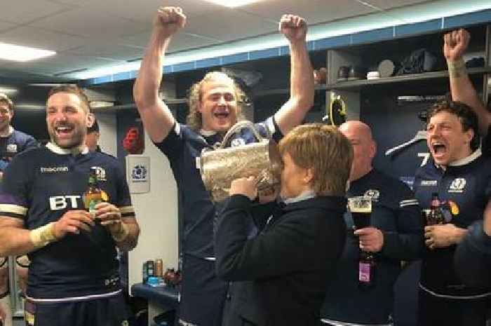 Nicola Sturgeon drinks in Scotland's Calcutta Cup success after sweet victory over England