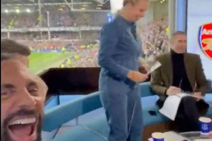Unseen footage shows Rio Ferdinand trolling Martin Keown over Arsenal loss at Everton