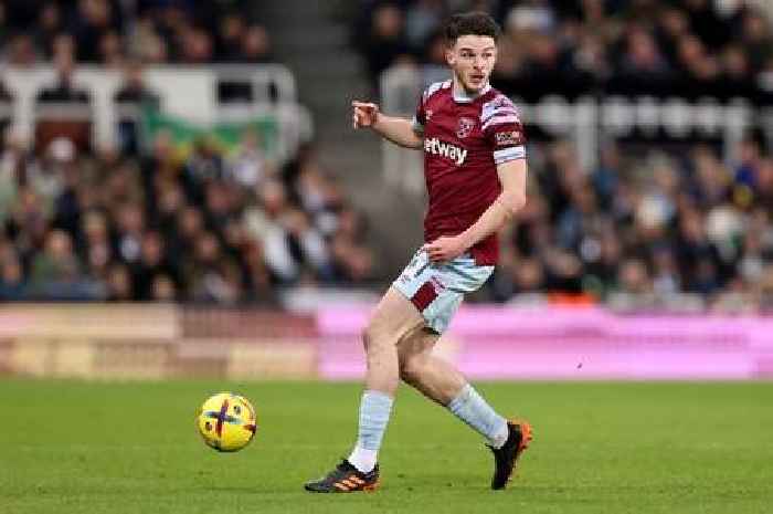 David Moyes reveals Declan Rice's summer price tag amid Arsenal transfer links