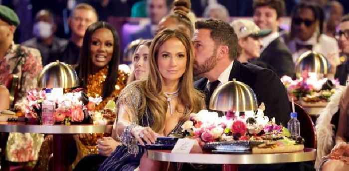 Watch: Jennifer Lopez Appears To Scold Ben Affleck In Awkward Candid Moment At The Grammys