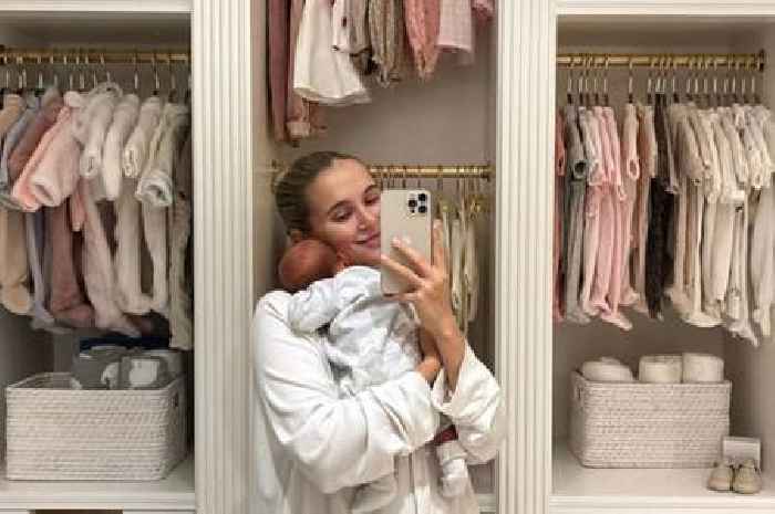 Molly-Mae Hague shares baby Bambi's huge wardrobe after Tommy Fury moves out and into a 'hellhole'