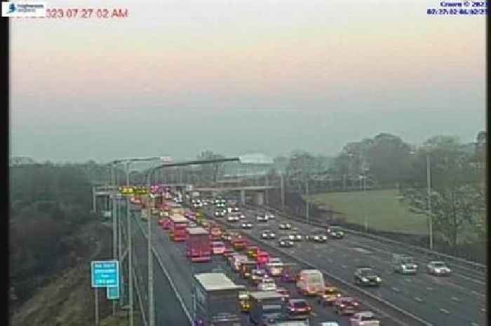 Live M25 updates as three lorry crash near Abbots Langley closes lanes causing four mile queues