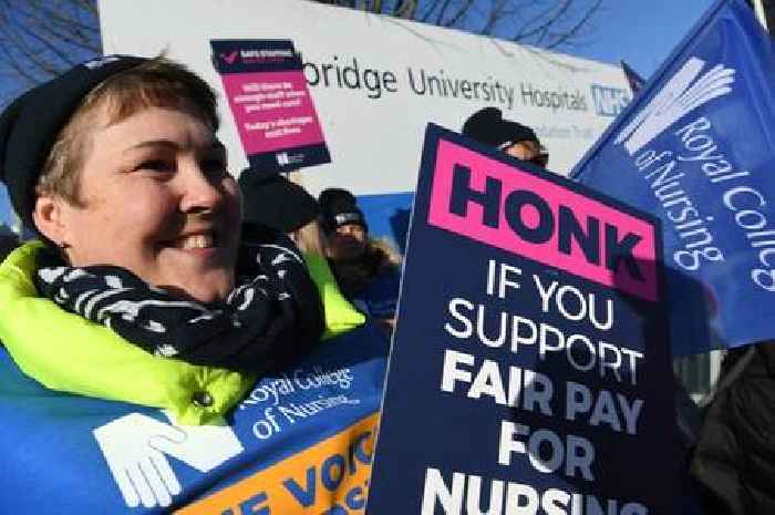 More than a hundred strike across Cambridge hospitals as nurses protest over pay and conditions