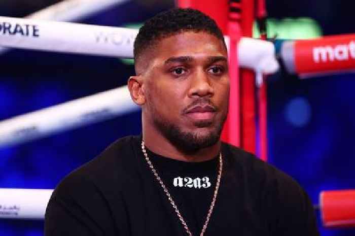 Anthony Joshua confirms new head trainer ahead of Jermaine Franklin comeback fight