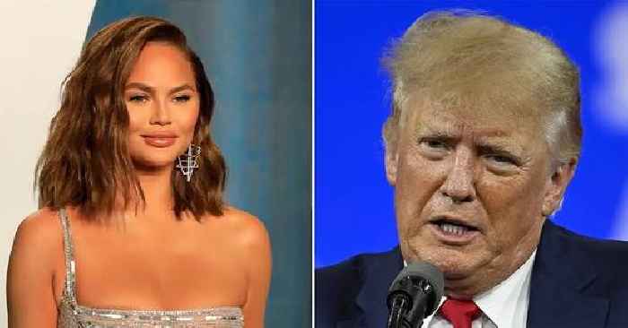 Chrissy Teigen In Disbelief After Donald Trump Attempts To Remove Savage Tweet From 2019: 'Oh My God'