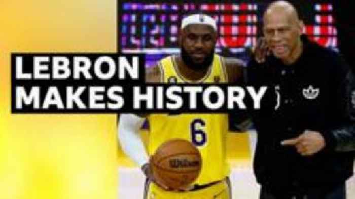 James breaks 39-year NBA all-time scoring record