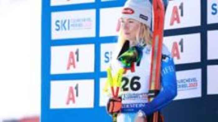 Shiffrin wins silver at World Ski Championships