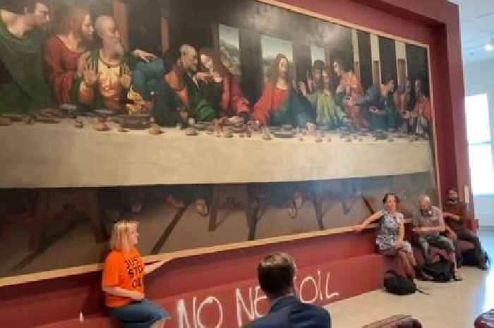 Just Stop Oil protests: Activists appear in court after gluing themselves to £3.6m Last Supper painting