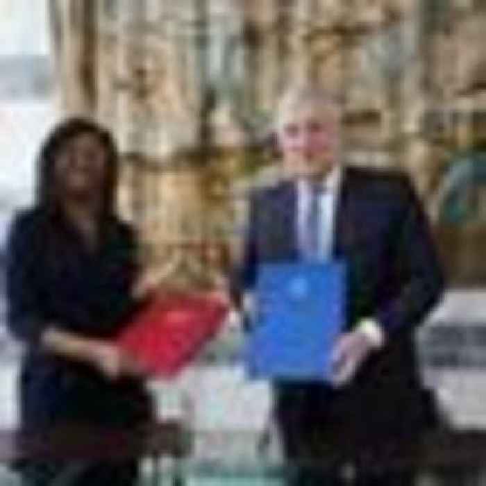 Badenoch criticises 'fake conversation' of Brexit damage as Italy deal signed