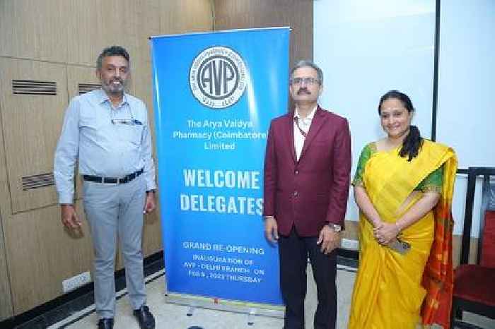 Arya Vaidya Pharmacy Reopened Delhi Branch