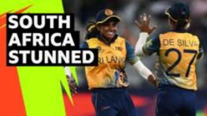 Sri Lanka stun South Africa after chaotic finish