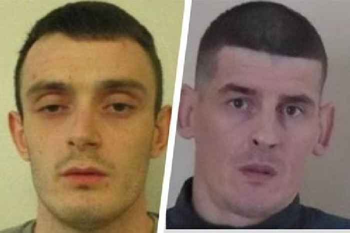 Police warn public not to approach these two HMP Sudbury absconders