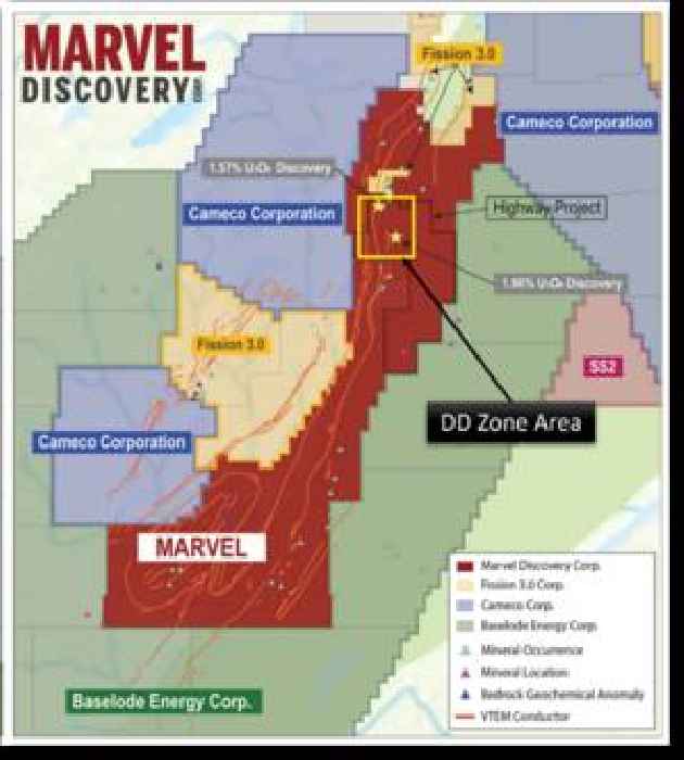 Marvel Receives Drill Permit, Key Lake – Highway Zone Athabasca Basin Saskatchewan