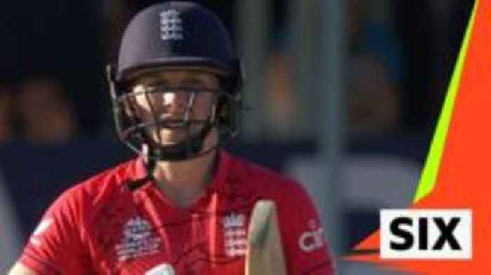 Knight seals England victory with a six
