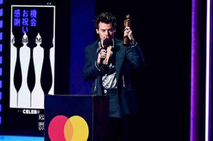 Kid Harpoon causes storm with Stormzy and Maya Jama remark in Harry Styles speech at BRITs