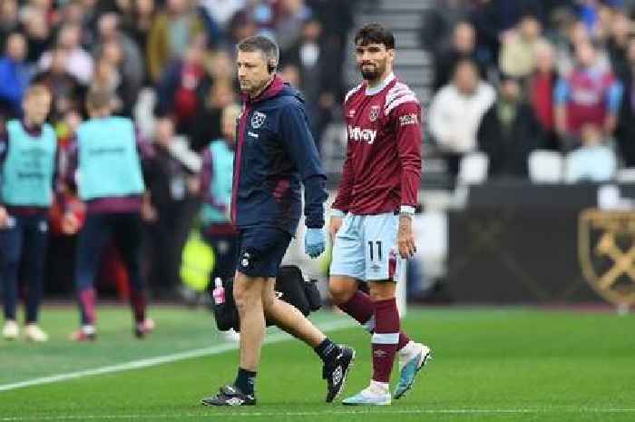 David Moyes confirms West Ham suffer fresh triple injury blow ahead of Tottenham trip