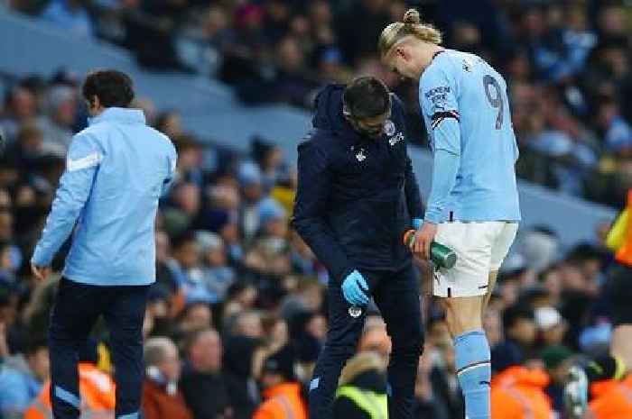 Injured Erling Haaland faces race to be fit for Man City vs Arsenal title battle